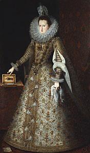 Juan Pantoja de la Cruz Portrait of Margarita de Austria France oil painting art
